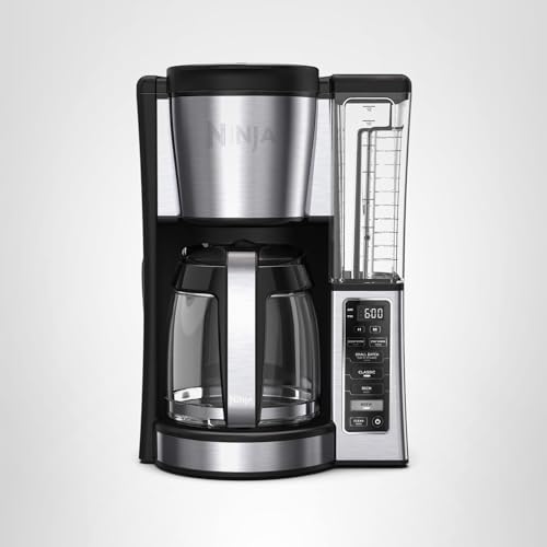 Ninja 12 Cup Programmable Coffee Brewer 2 Brew Styles 60oz Reservoir Black Stainless