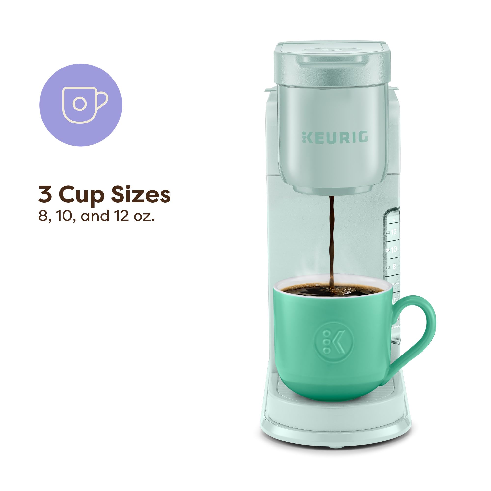 Keurig K Express Single Serve Coffee Maker 3 Brew Sizes Strong 42oz Reservoir Black