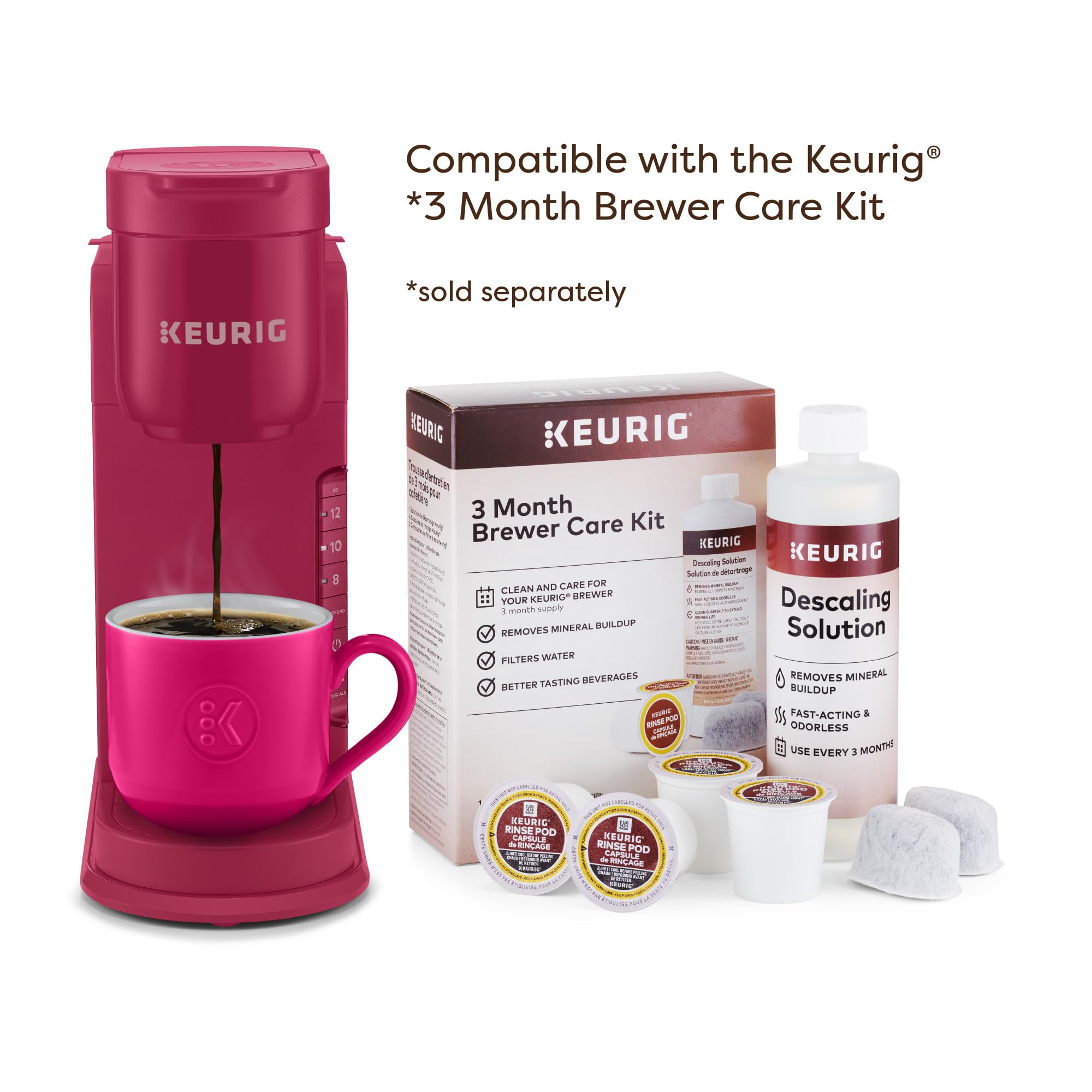Keurig K Express Single Serve Coffee Maker 3 Brew Sizes Strong 42oz Reservoir Black