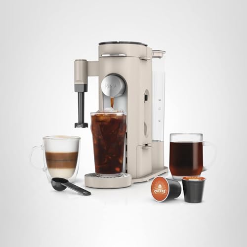 Ninja Single Serve Coffee Maker Pods & Grounds 4 Brew Styles 24oz Cup 56oz Reservoir PB051
