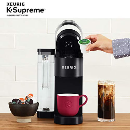 Keurig K Supreme Single Serve Coffee Maker MultiStream 4 Brew Sizes 66oz Reservoir Black