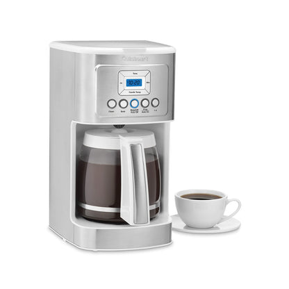 Cuisinart 14 Cup Programmable Coffee Maker PerfecTemp Glass Carafe DCC-3200NAS Stainless