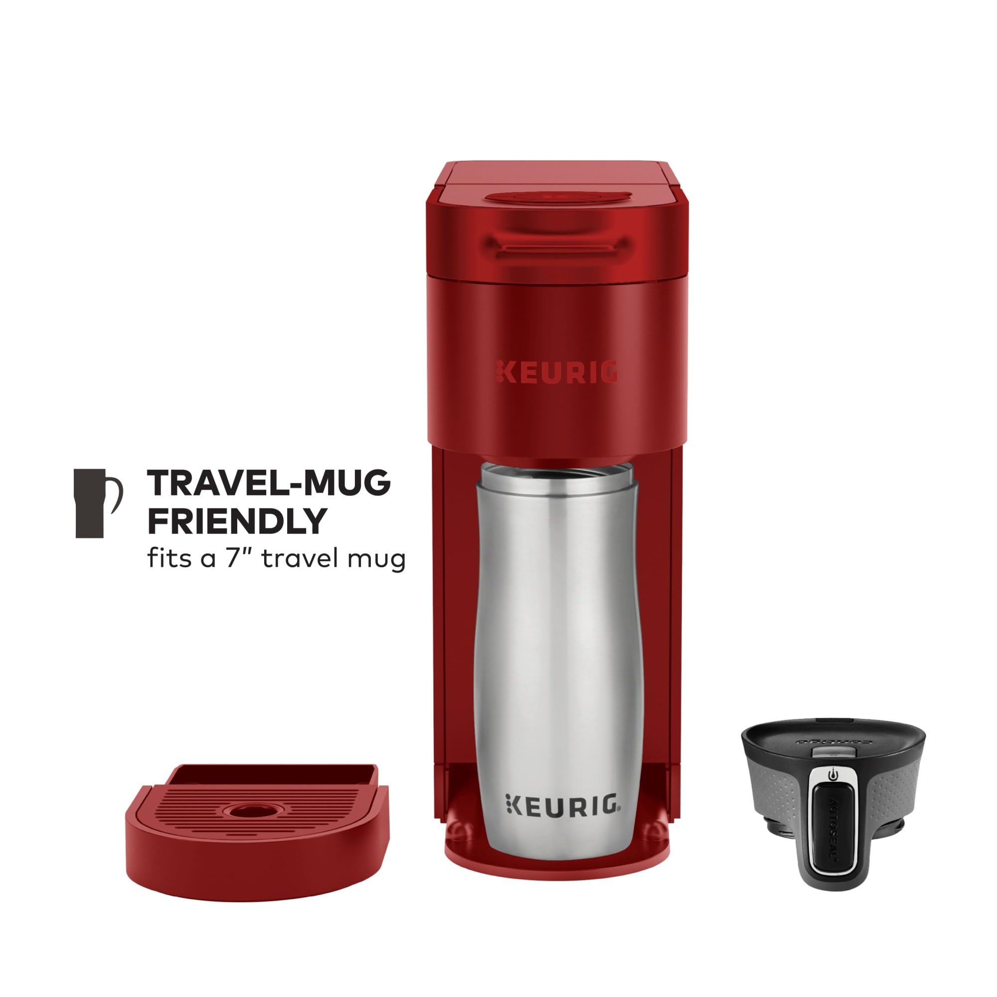 Keurig K Slim Single Serve Coffee Maker Multistream 3 Brew Sizes 46oz Reservoir Black