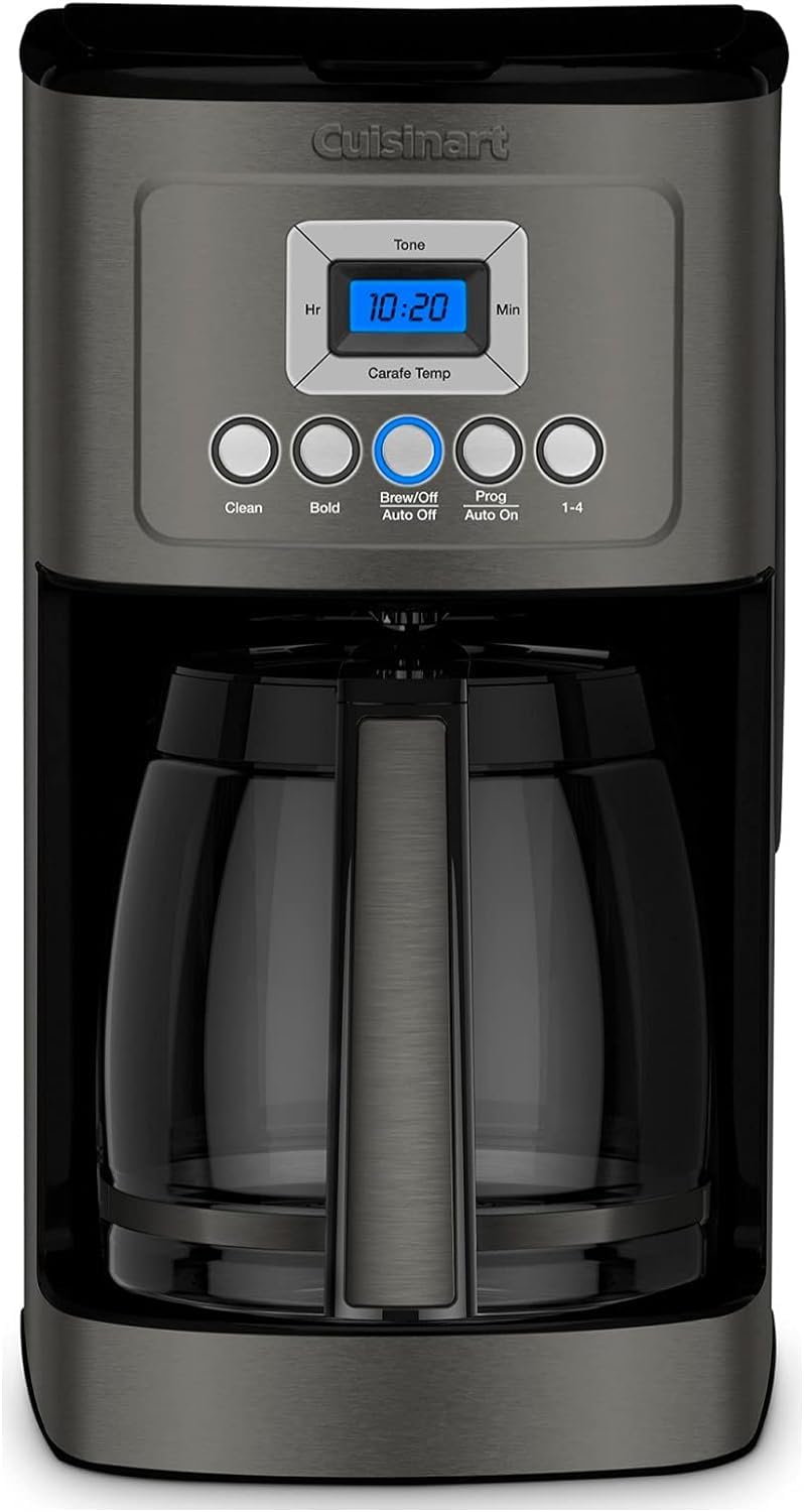 14-Cup GlassBlack/Stainless