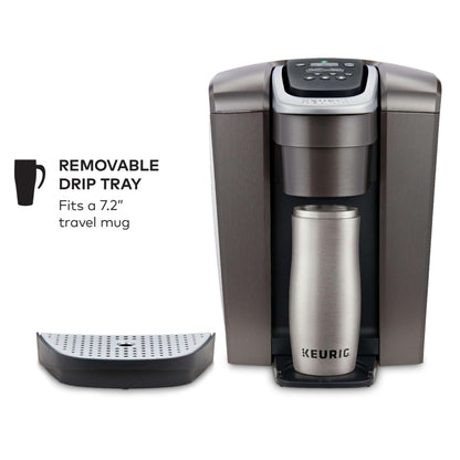Keurig K Elite Single Serve Coffee Maker Strength & Temp Control Iced 8-12oz Brushed Slate