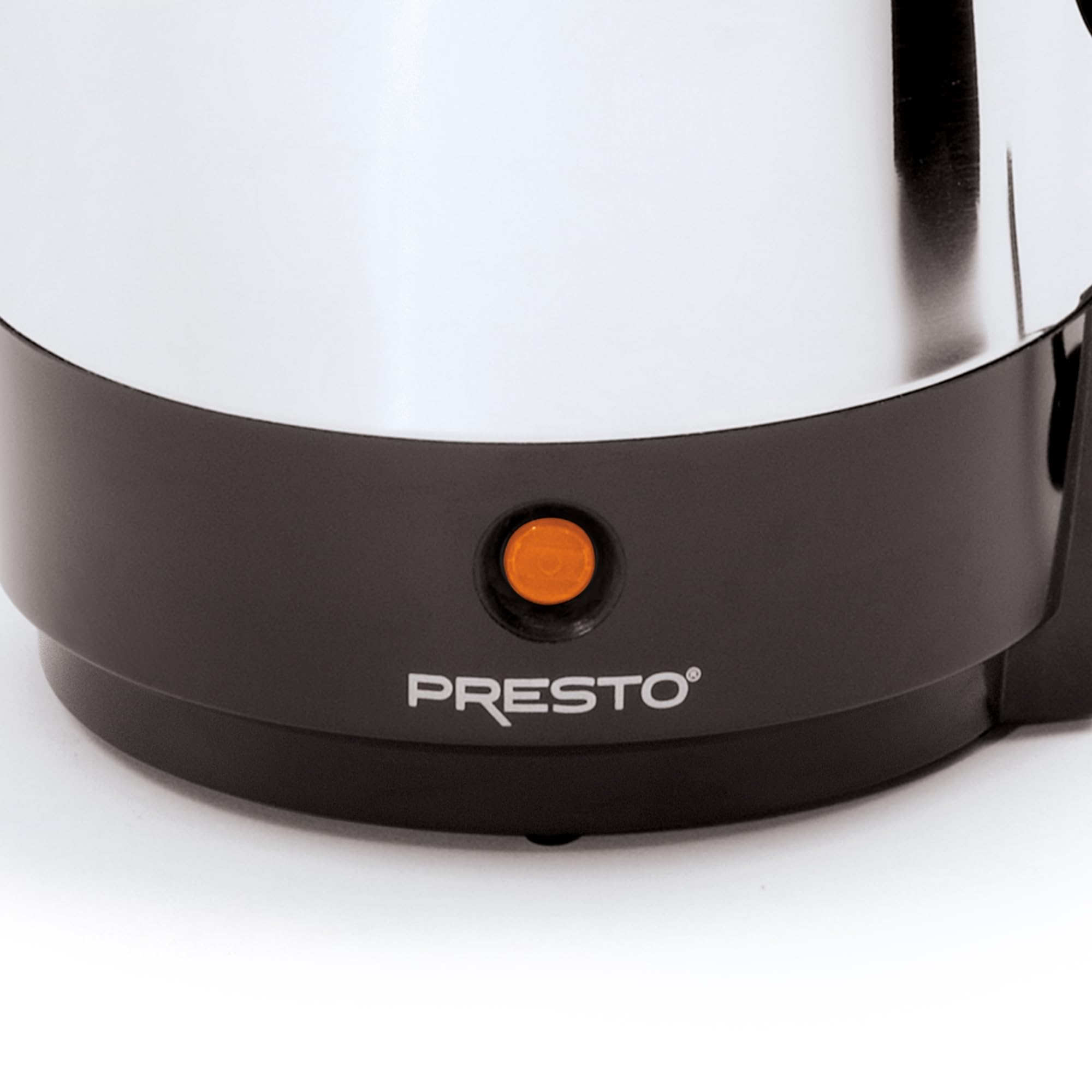 Presto 02811 Stainless Steel Electric Coffee Percolator 12 Cup Easy Pour Stay Cool