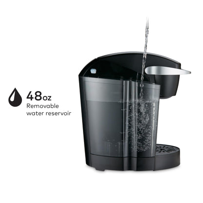 Keurig K Classic Single Serve Coffee Maker 3 Brew Sizes 48oz Reservoir Black