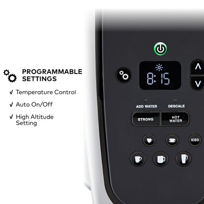 Keurig K Elite Single Serve Coffee Maker Strength & Temp Control Iced 8-12oz Brushed Slate