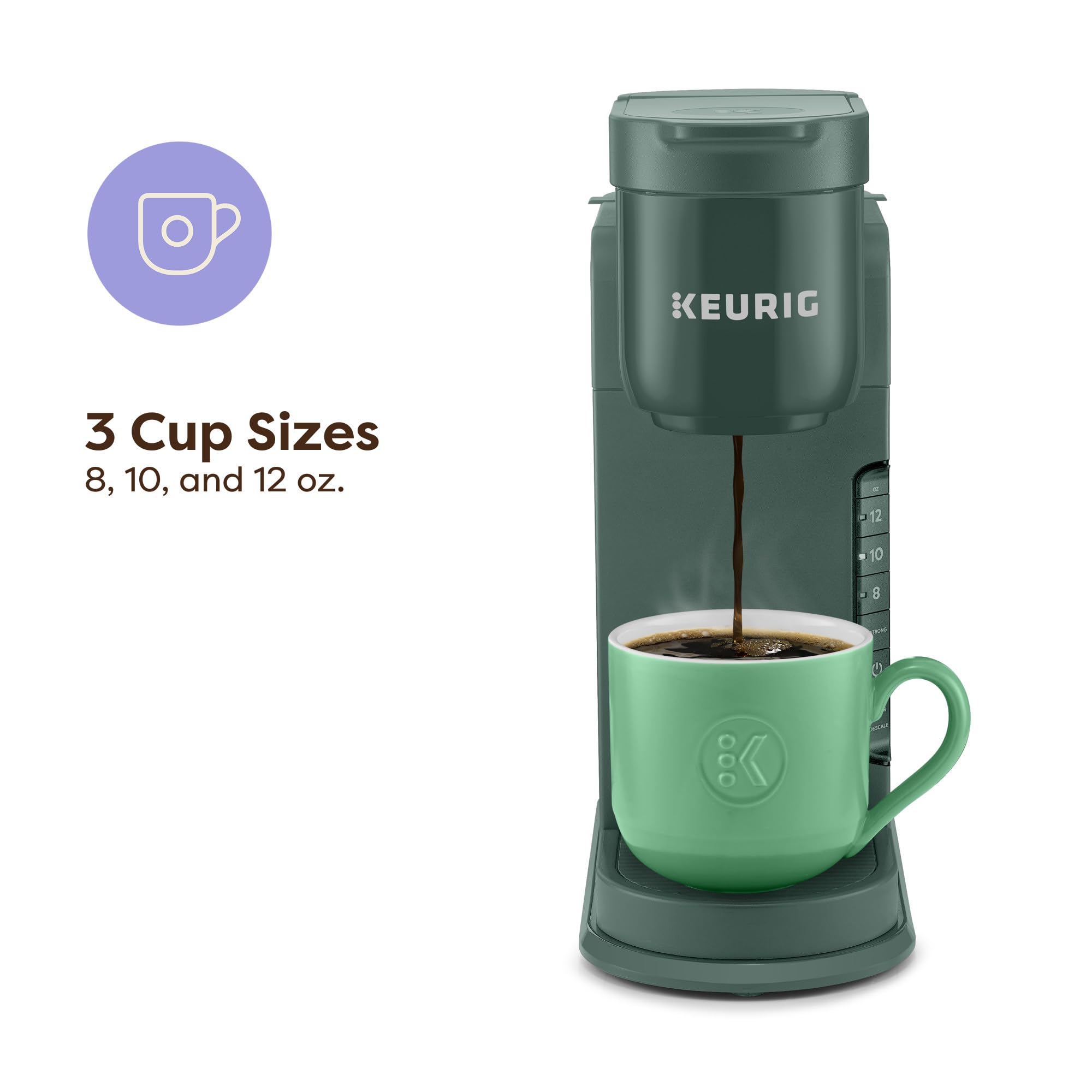 Keurig K Express Single Serve Coffee Maker 3 Brew Sizes Strong 42oz Reservoir Black