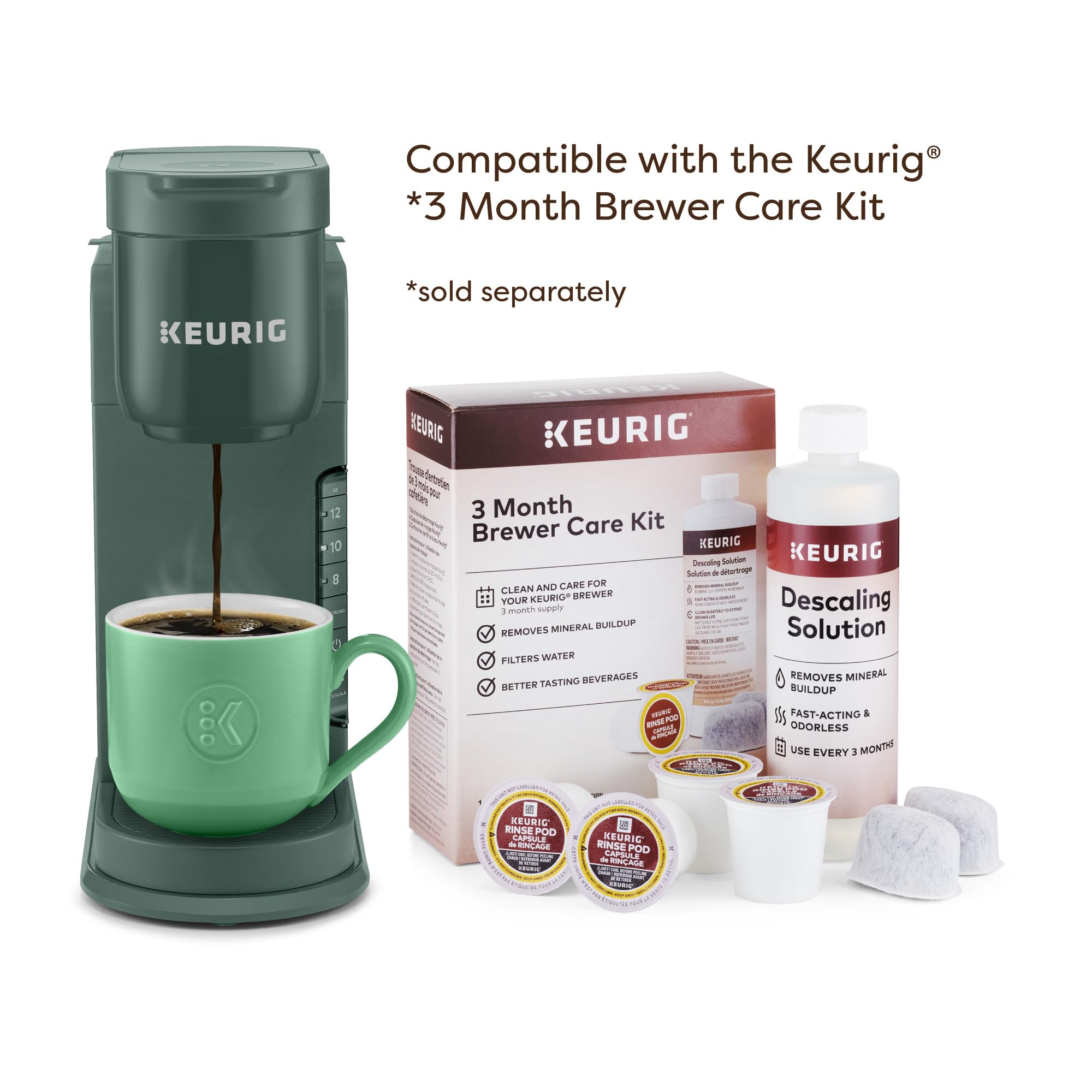 Keurig K Express Single Serve Coffee Maker 3 Brew Sizes Strong 42oz Reservoir Black