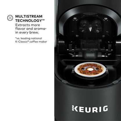 Keurig K Supreme Single Serve Coffee Maker MultiStream 4 Brew Sizes 66oz Reservoir Black