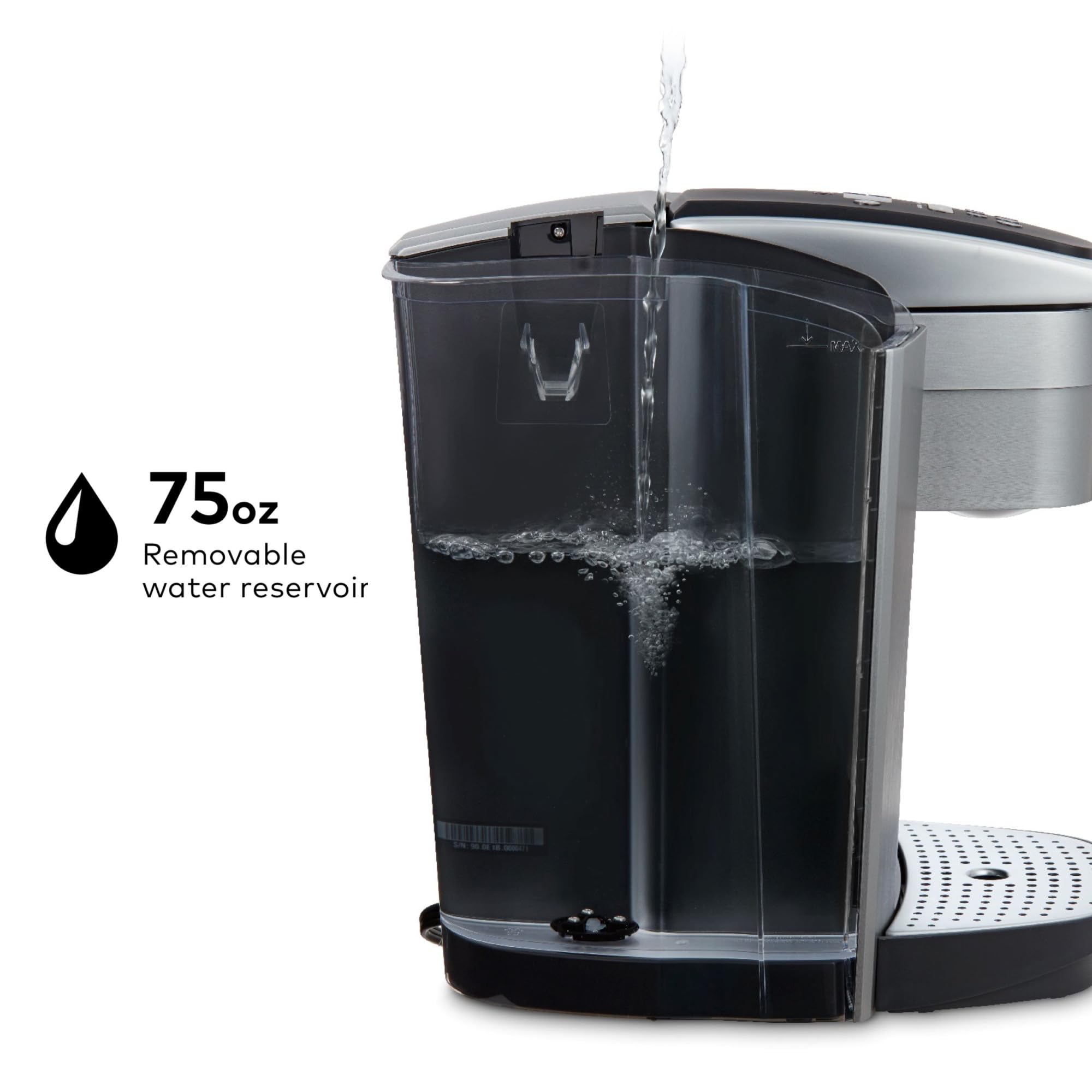 Keurig K Elite Single Serve Coffee Maker Strength & Temp Control Iced 8-12oz Brushed Slate