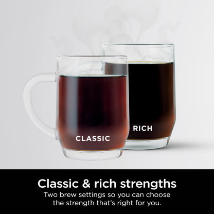 Ninja 12 Cup Programmable Coffee Brewer 2 Brew Styles 60oz Reservoir Black Stainless
