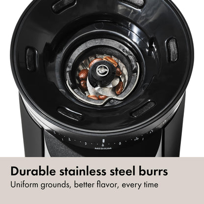 OXO Brew Conical Burr Coffee Grinder Stainless Steel One Touch Smart Grind